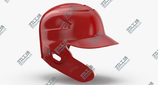 images/goods_img/20210312/3D Baseball Helmet C flap Red model/1.jpg